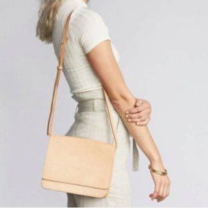 Nisolo Clara Crossbody Bag in Natural Vachetta